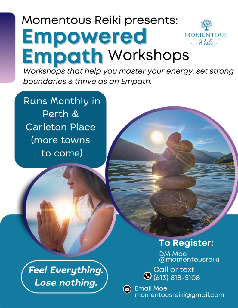 Empowered Empath Workshop with Moe Rosteius