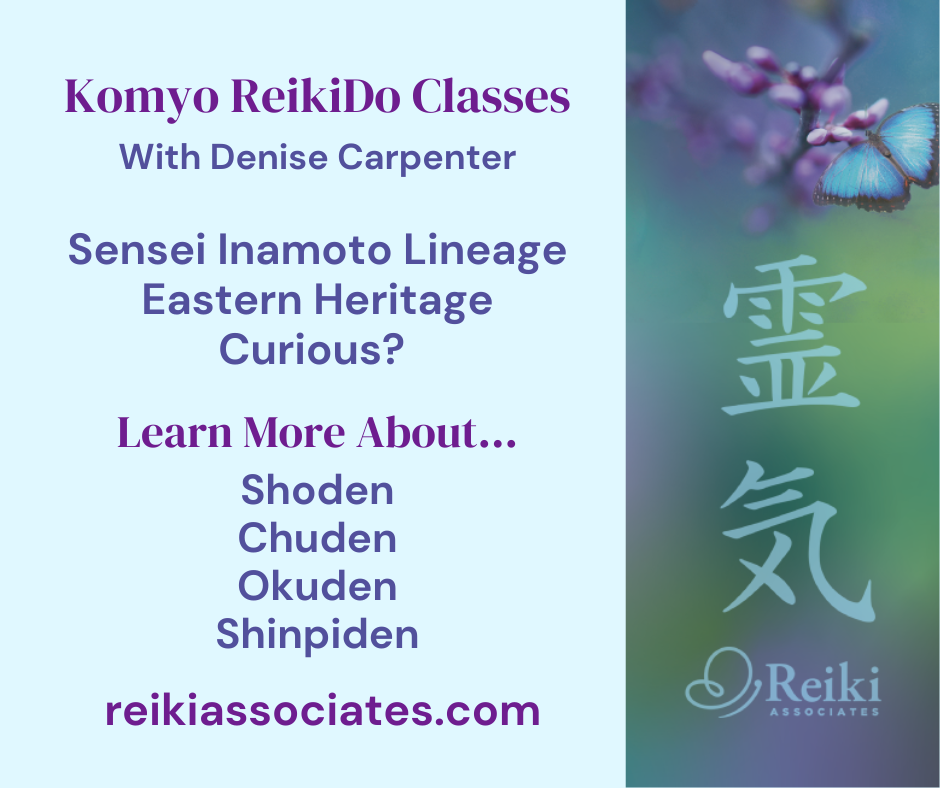  Chuden Class for Komyo ReikiDo (Second Level) with Denise Carpenter  